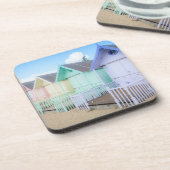 Merseaの島のビーチ小屋 コースター (左側)