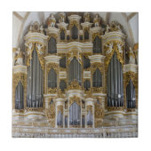 Merseburgの管器官のtrivet タイル (正面)