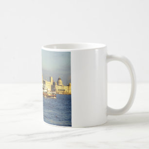 Merseyフェリー及びリヴァプールの水辺地帯 コーヒーマグカップ