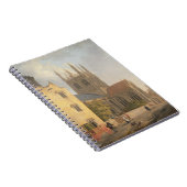 Mertonの大学、オックスフォード1771年(キャンバスの油) ノートブック (右側)