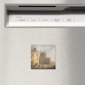 Merton College, Oxford, 1771 (キャンバス油) マグネット (インサイチュ (食洗機))