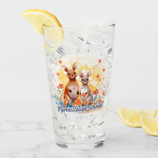 Merveilleuse année タンブラーグラス (アイス正面)