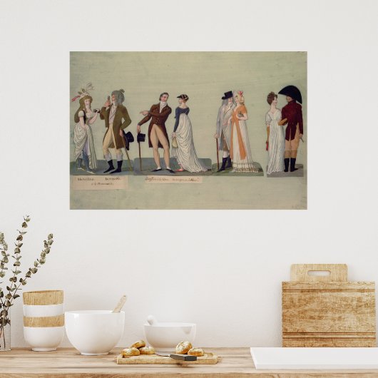 Merveilleuse...Incroyable promenading ポスター (キッチン)