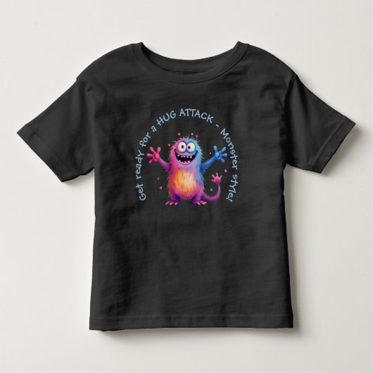 Mervin: The Hugggable Monster トドラーTシャツ (正面)
