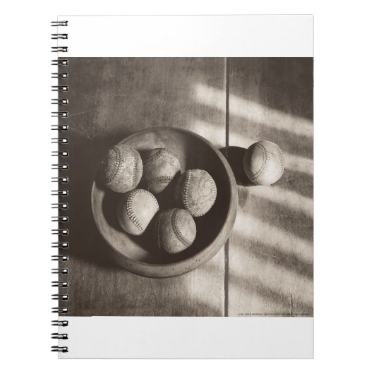 MES01BWD2野球Bowl.tif ノートブック (正面)