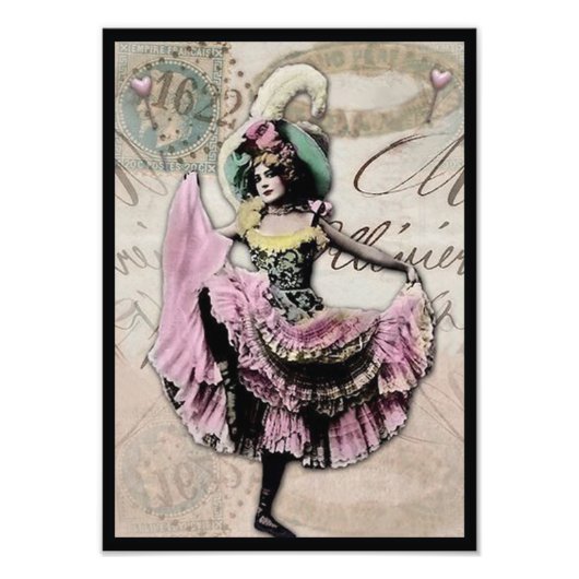 Mes Amis Cancan Dancer 3 フォトプリント (正面)