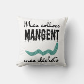 Mes collocs mangent mes déchets クッション (正面)