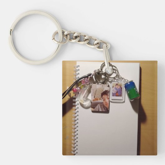 mes porte clé en souvenirs キーホルダー (正面)