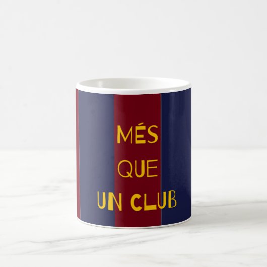 MÉS QUE UN CLUB mug コーヒーマグカップ (中央)