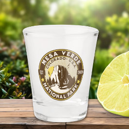 Mesa Verde National Park Arid Vista ショットグラス