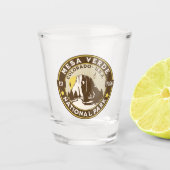 Mesa Verde National Park Arid Vista ショットグラス (正面)