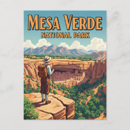 Mesa Verde National Park Colorado ポストカード