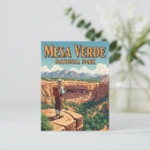 Mesa Verde National Park Colorado ポストカード (スタンド正面)