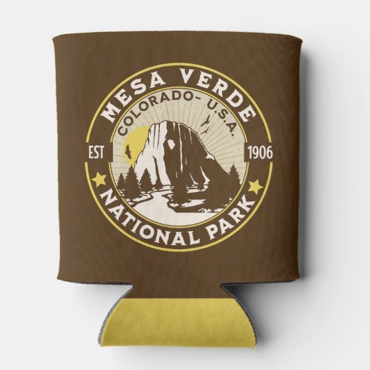 Mesa Verde National Park Dry Terrain 缶クーラー (裏面)
