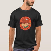 Mesa Verde National Park Retro Compass Emblem Prem Tシャツ (正面)