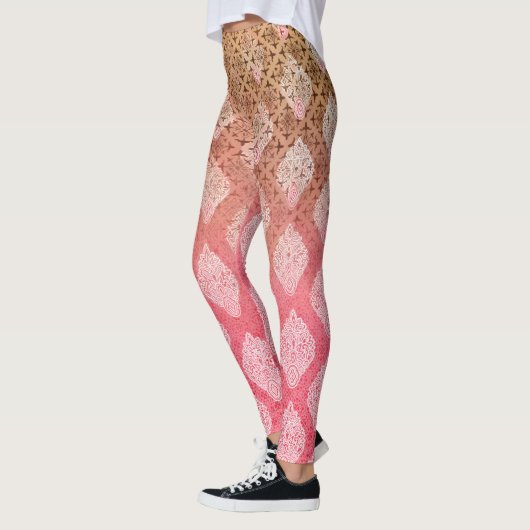 Mesh, Glowmode & Biker Leggings | Sculpt Fit レギンス (左)