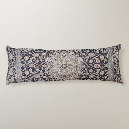 Meshed Persia Dusty Blue Dark Gray  ボディピロー (裏面)