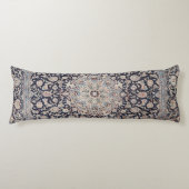 Meshed Persia Dusty Blue Dark Gray  ボディピロー (正面)