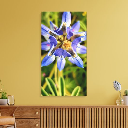 mesmerising flower aerial spring flora collection キャンバスプリント (インサイチュ (リビング))