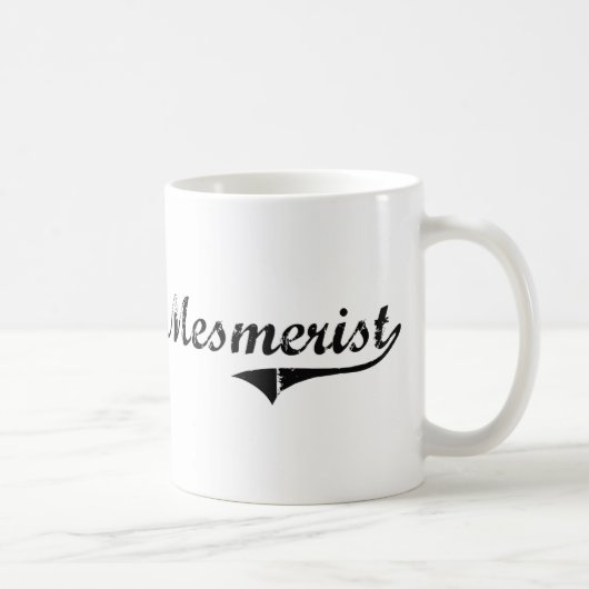Mesmeristのプロフェッショナルの仕事 コーヒーマグカップ (右)
