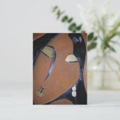 Mesmerizing By You – 女性 ポストカード (スタンド正面)