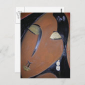 Mesmerizing By You – 女性 ポストカード (正面/裏面)