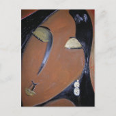 Mesmerizing By You – 女性 ポストカード (正面)