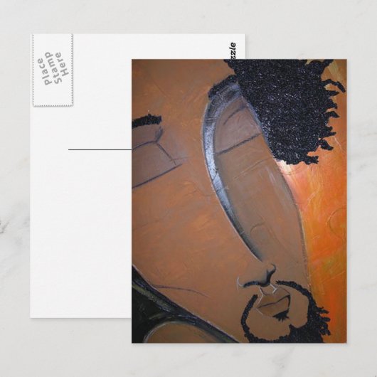 Mesmerizing By You – 男性 ポストカード (正面/裏面)