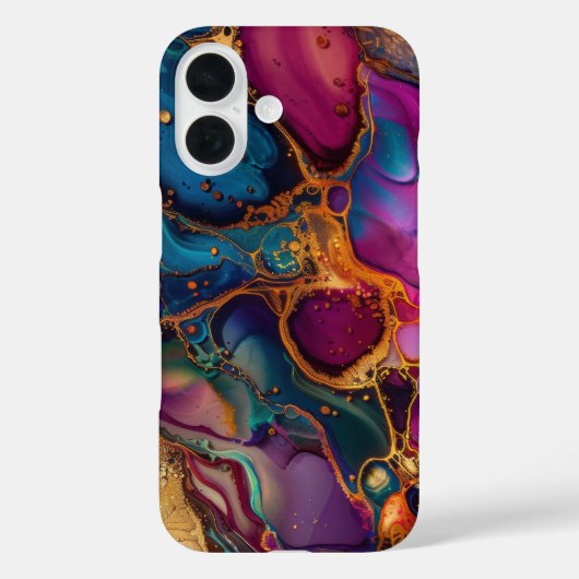 Mesmerizing Medley iPhone 16ケース Case-Mate iPhoneケース (裏面)