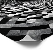 Mesmerizing Spiraling Optical Illusion Tunnel ポスター (角)