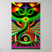 Meso-American Serpent God ポスター (正面)