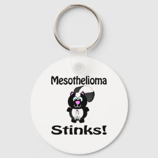 Mesotheliomaスティンクスカンク認識度デザイン キーホルダー