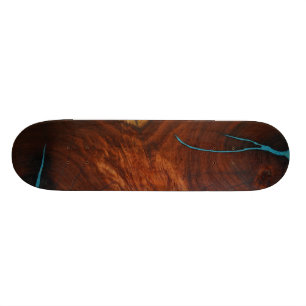 MESQUITEのイメージW/TURQUOISEの象眼細工のスケートボード スケートボード