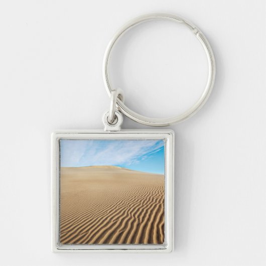 Mesquiteの平たい箱の砂丘 キーホルダー (正面)