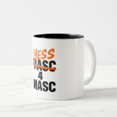 Mess 4 Masc ツートーンマグカップ (正面右)