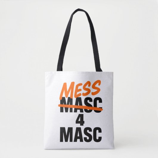 Mess 4 Masc トートバッグ (正面)