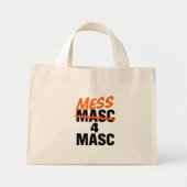 Mess 4 Masc ミニトートバッグ (正面)