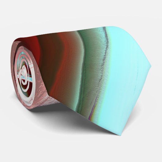 Mess of crystal lines over sandy mountain texture ネクタイ (ロール)