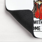 Mess With Me I'll Let Karma Do It's Job Mess With  マウスパッド (コーナー)