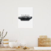 Mess With Me Sword Dance Printable Poster Download ポスター (キッチン)