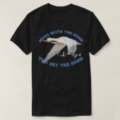 Mess with the honk you get the bonk  tシャツ (デザイン正面)