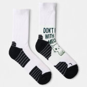 Mess With the Meow – Sweet but Psycho Cat ソックス (右)