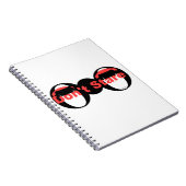 MESSAGE カッコいい Don't Stelling ノートブック (右側)