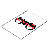 MESSAGE カッコいい Don't Stelling ノートブック (左側)