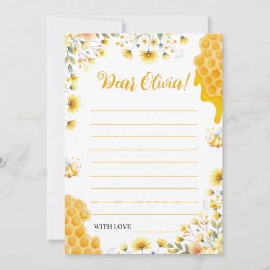 Message for the Future Bee Time Capsule 招待状 (正面)