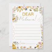 Message for the Future Bee Time Capsule 招待状 (正面)