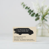 Messenger宅配便 名刺 (スタンド正面)