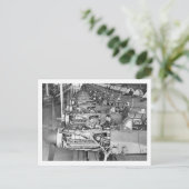 Messerschmitt Bf109生産ライン(Regensburg) ポストカード (スタンド正面)