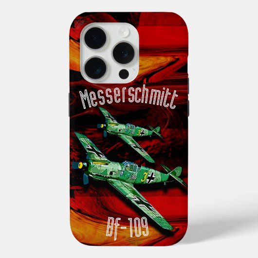 Messerschmitt BF109電話ケース Case-Mate iPhoneケース (裏面)