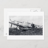 Messerschmitt BF-109ポストカード ポストカード (正面/裏面)